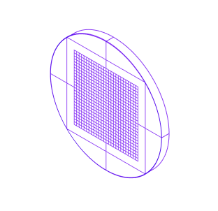 Þrívíddar myndskreyting af kúlugrind